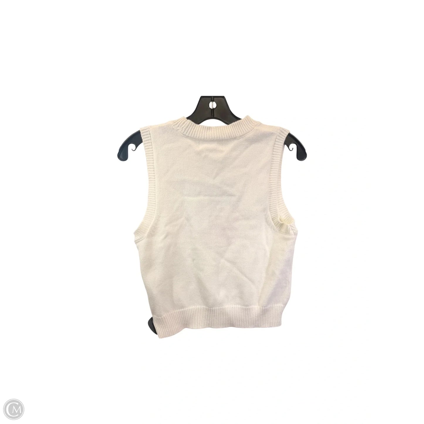 Top Sleeveless By Jessica Simpson In Orange & Tan, Size: S
