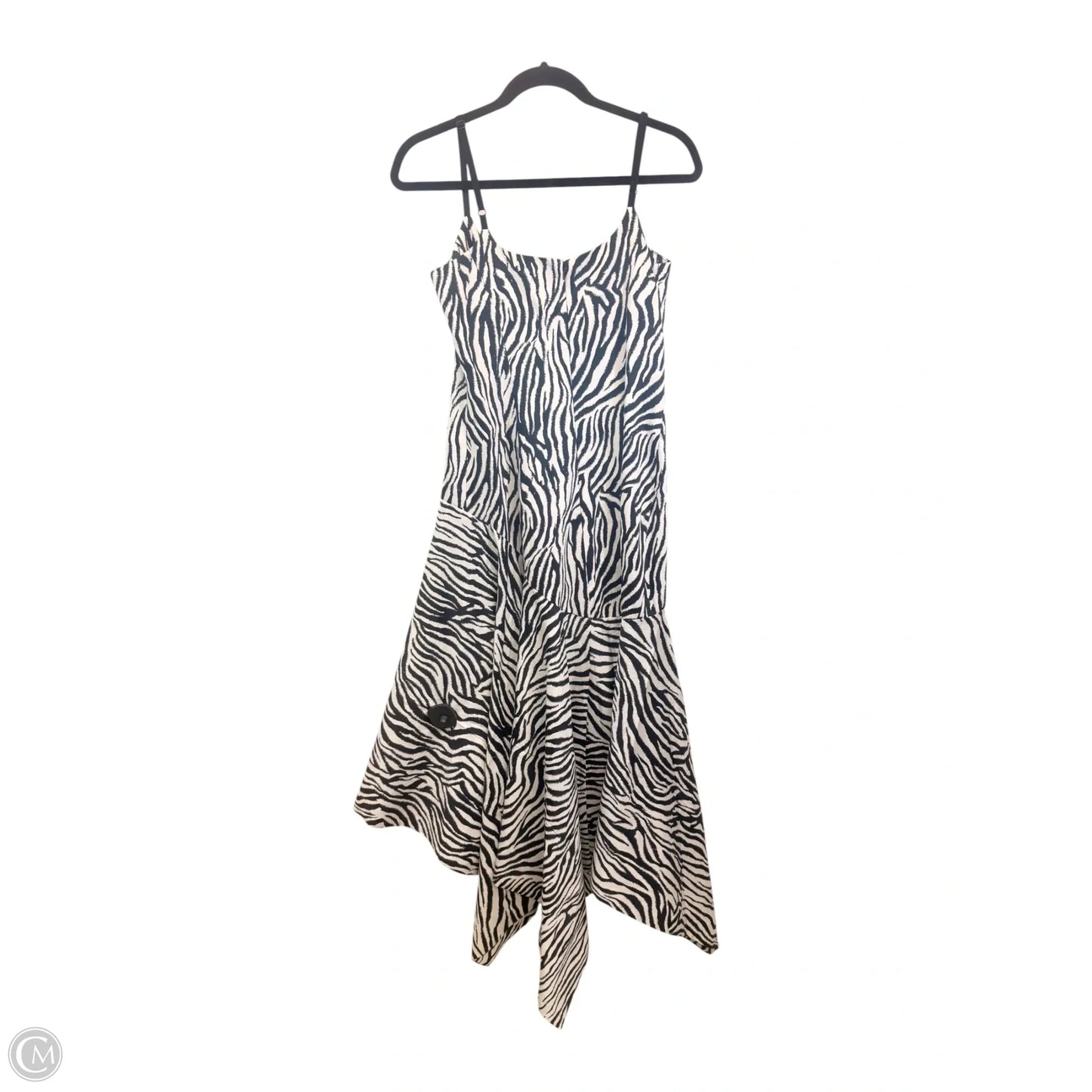 Dress Casual Maxi By Solace London In Black & White, Size: 6
