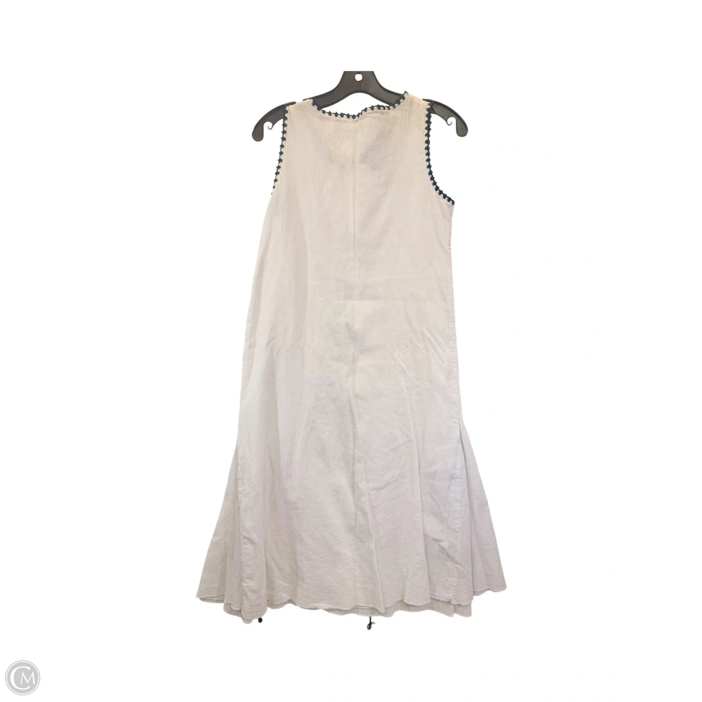 Dress Casual Maxi By Desigual In White, Size: L