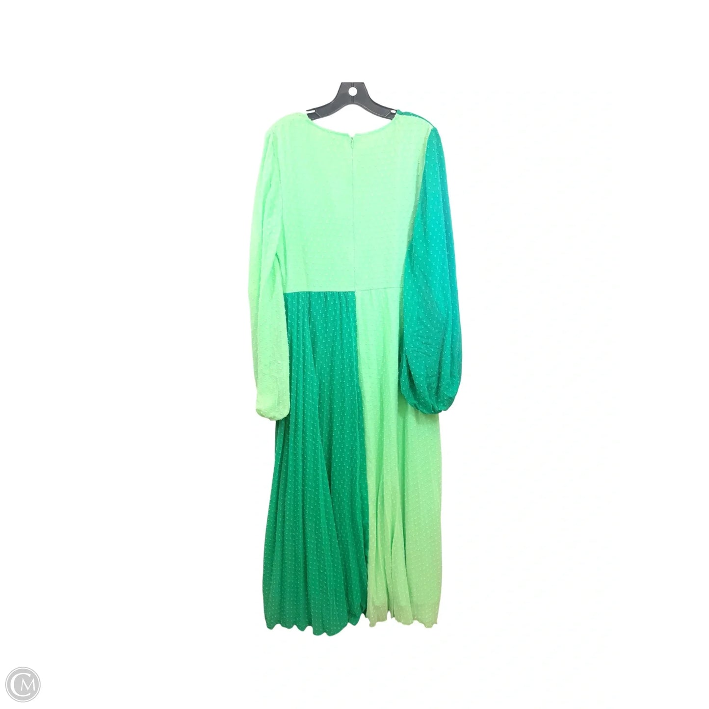 Dress Casual Maxi By Asos In Green, Size: L