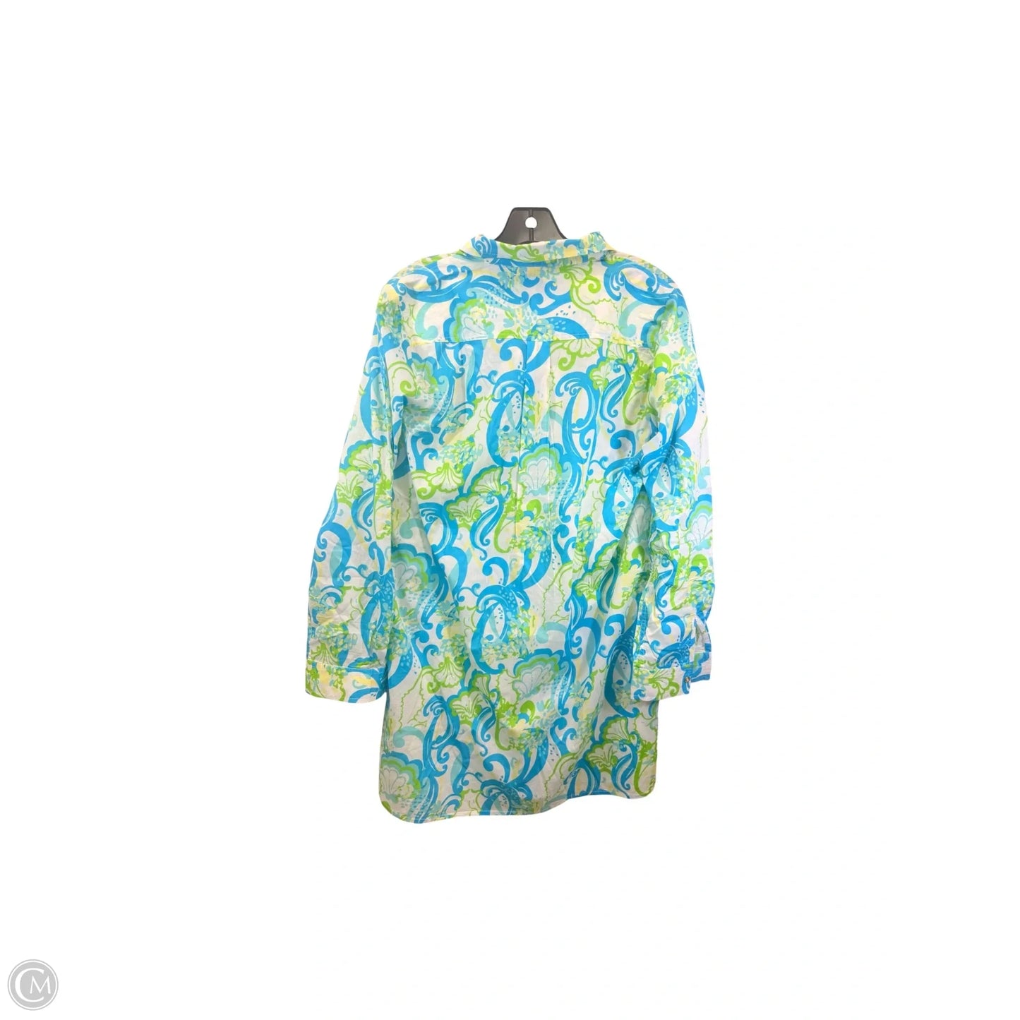Dress Designer By Lilly Pulitzer In Blue & Green, Size: S