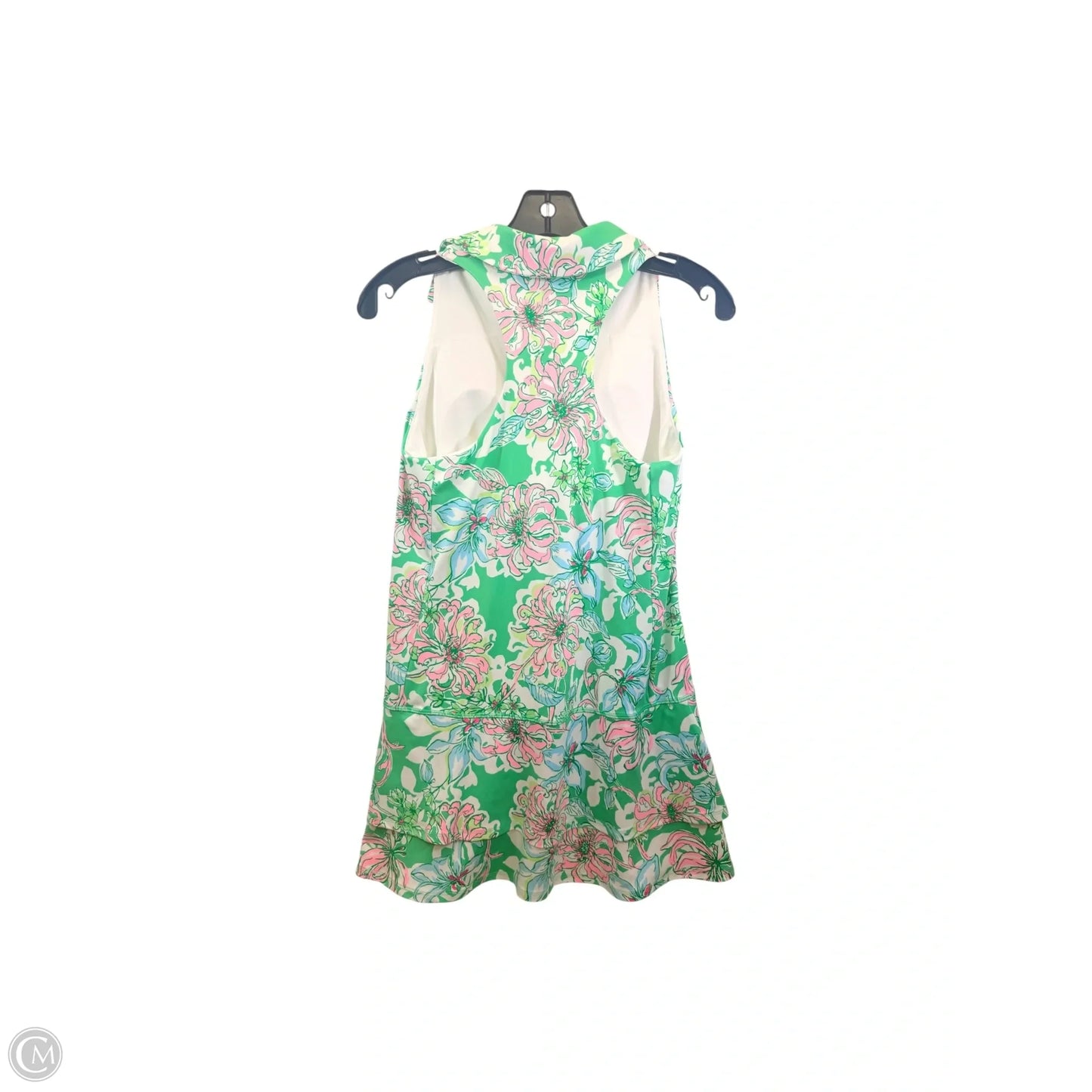 Dress Designer By Lilly Pulitzer In Green & Pink, Size: Xs