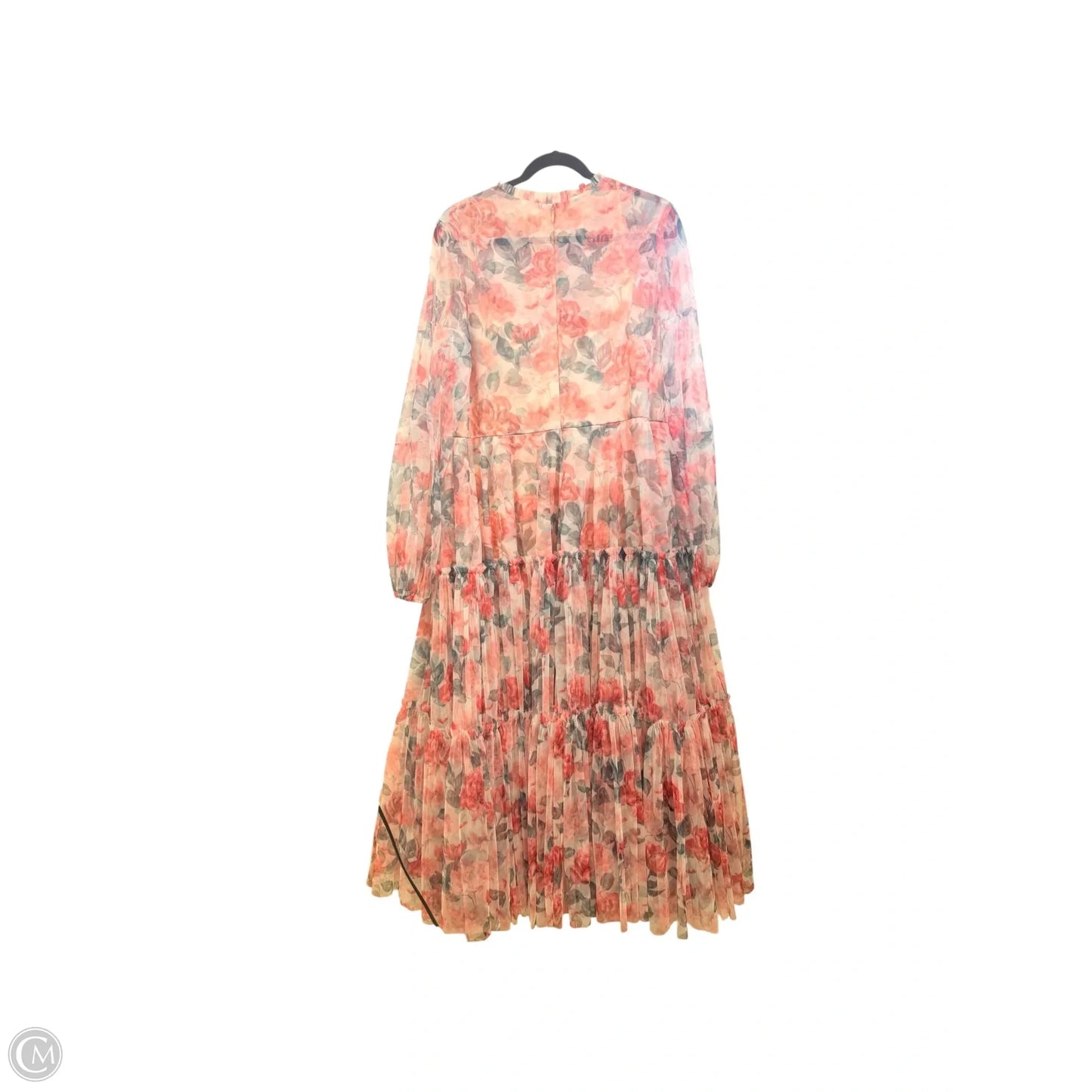 Dress Casual Maxi By Mac Duggal In Floral Print, Size: 16