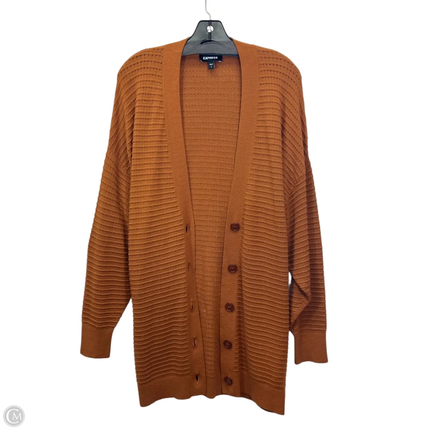 Cardigan By Express In Copper, Size: S