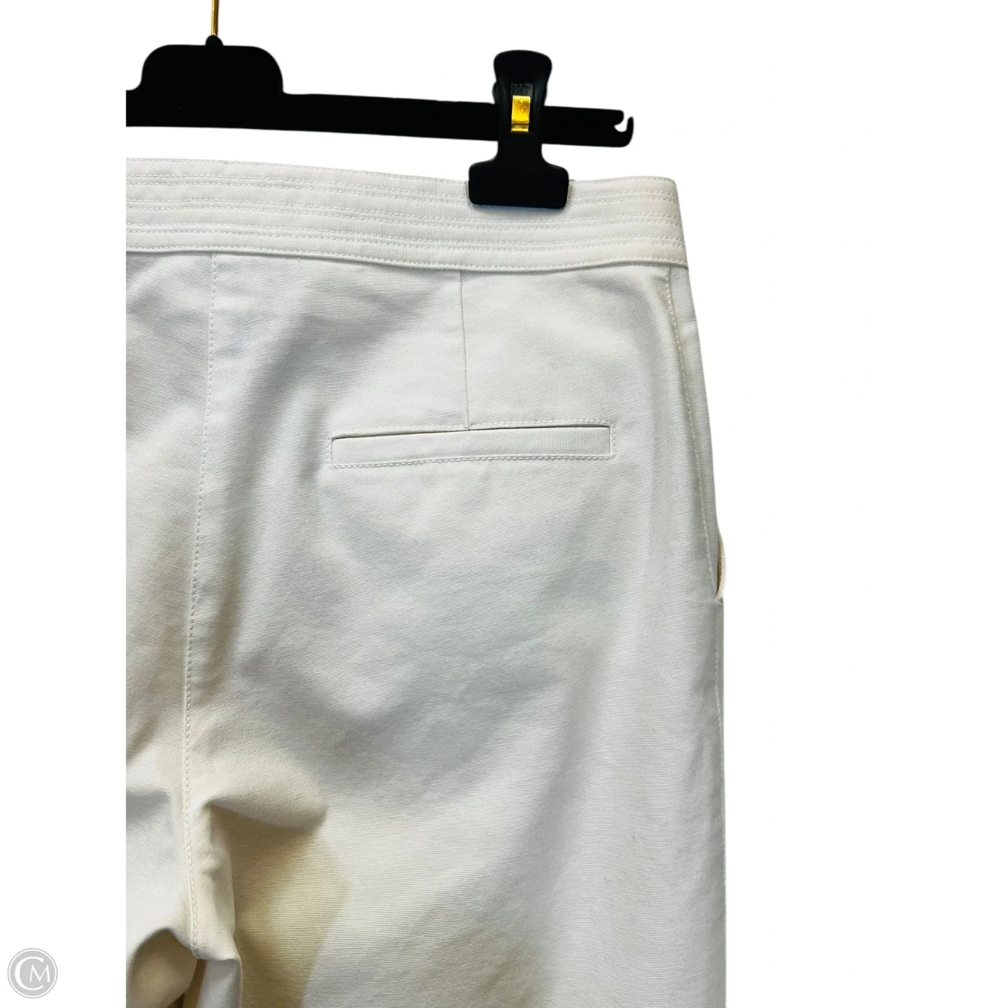 Pants Luxury Designer By Chanel In White, Size: 8