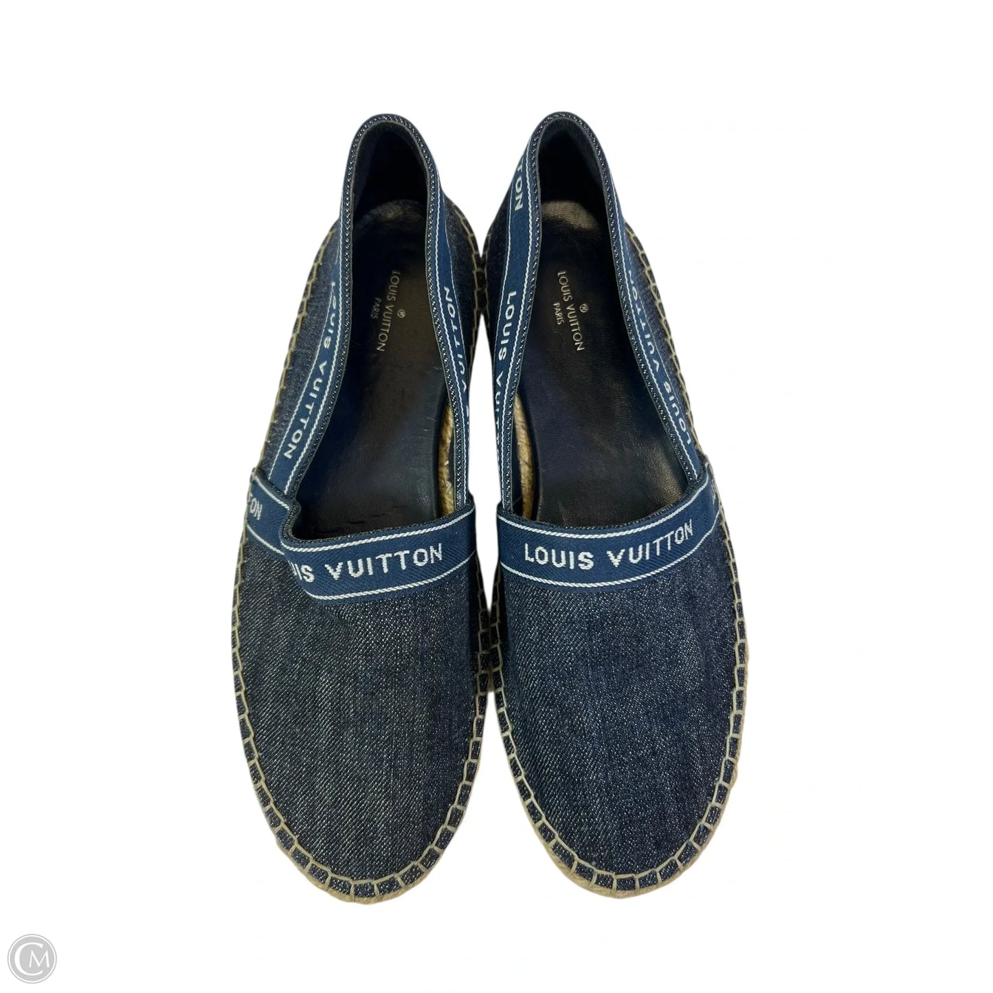 Shoes Luxury Designer By Louis Vuitton In Blue, Size: 7