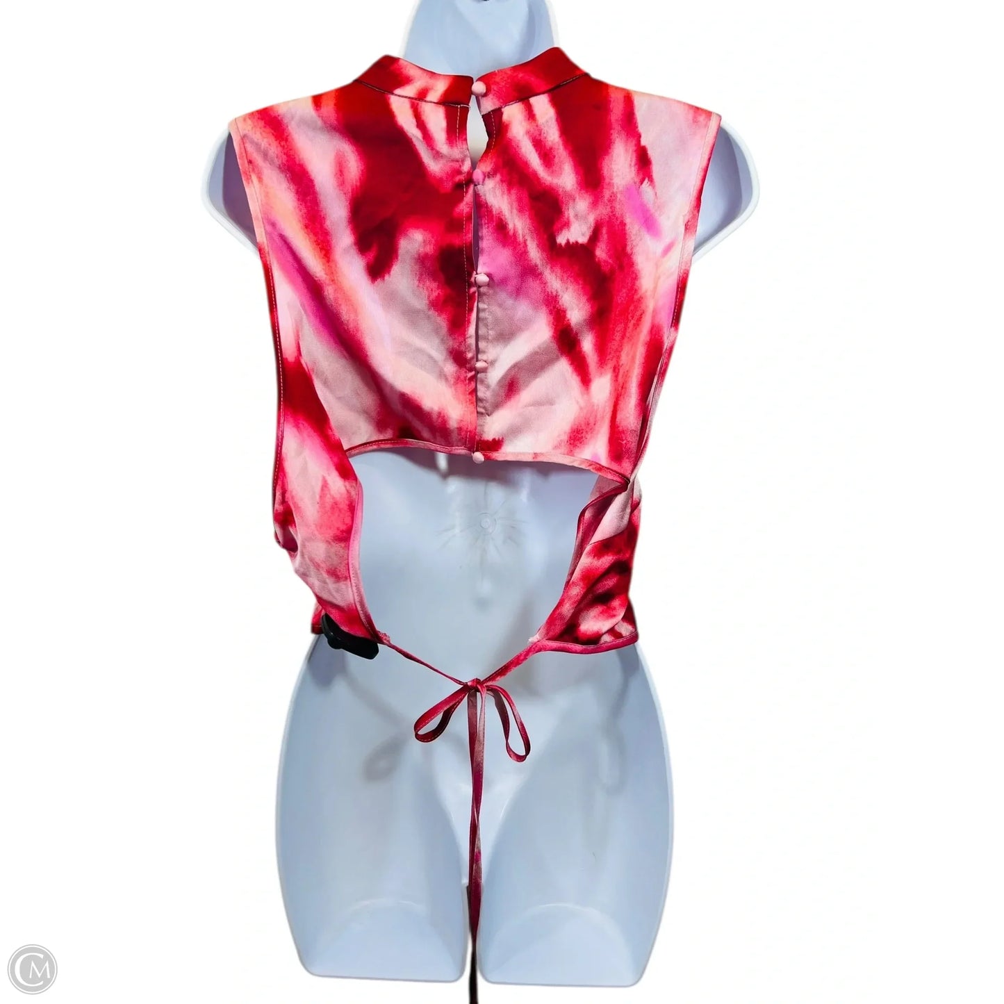 Top Sleeveless By Fashion Nova In Pink & Red, Size: 3x