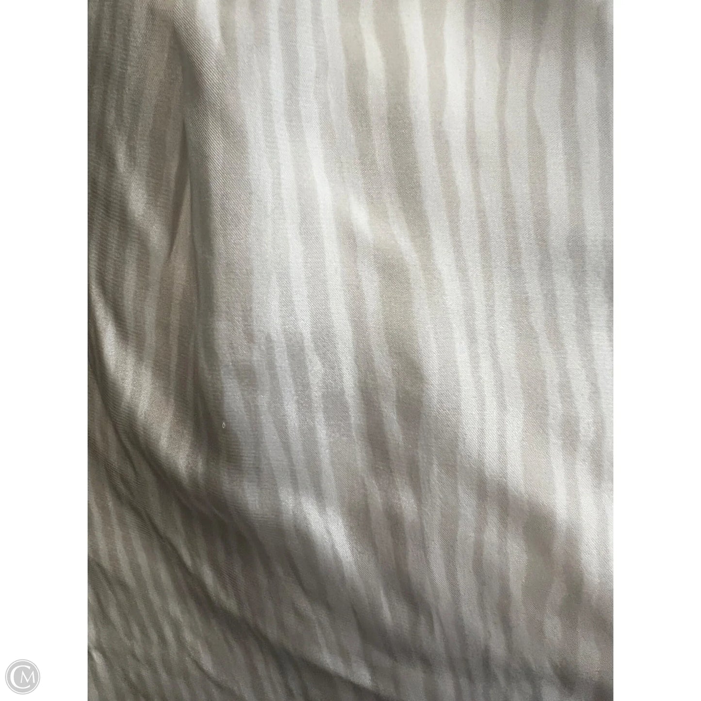 Pants Designer By Atm In Tan & White, Size: M