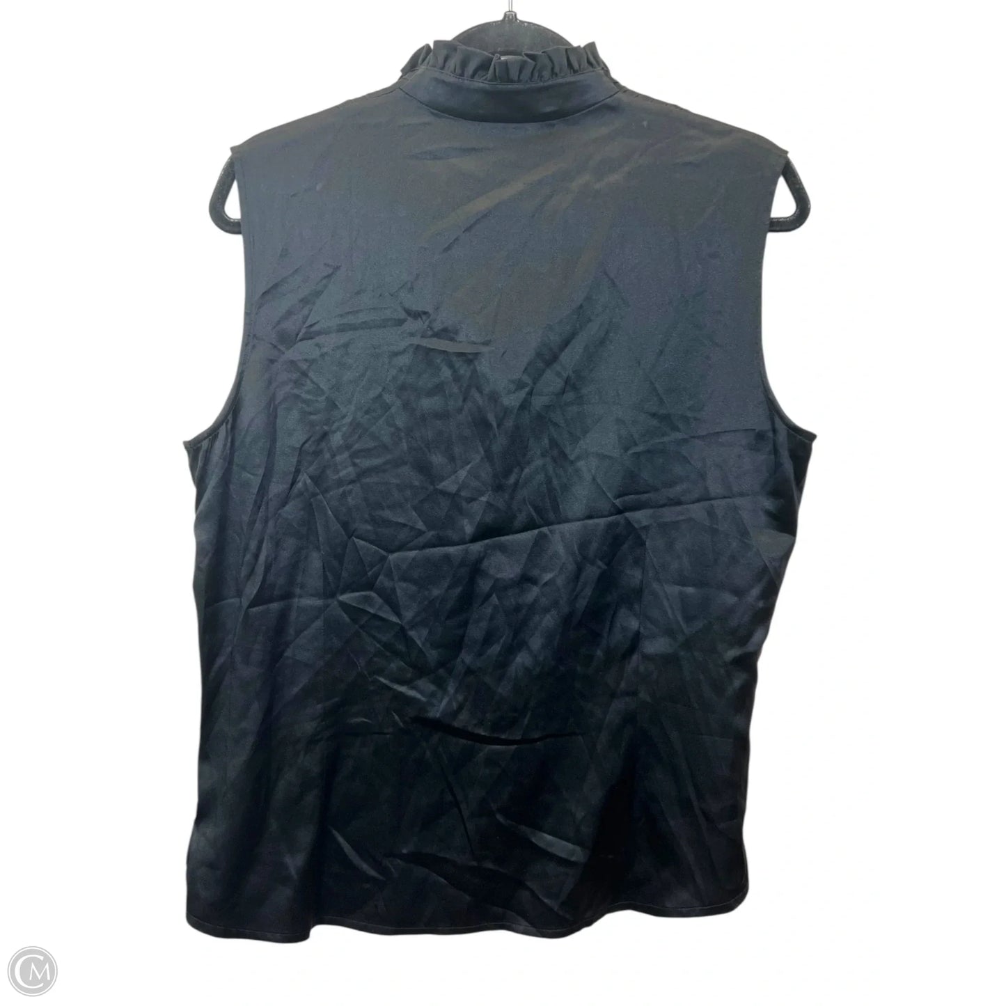 Top Sleeveless Designer By St John Collection In Black, Size: 12