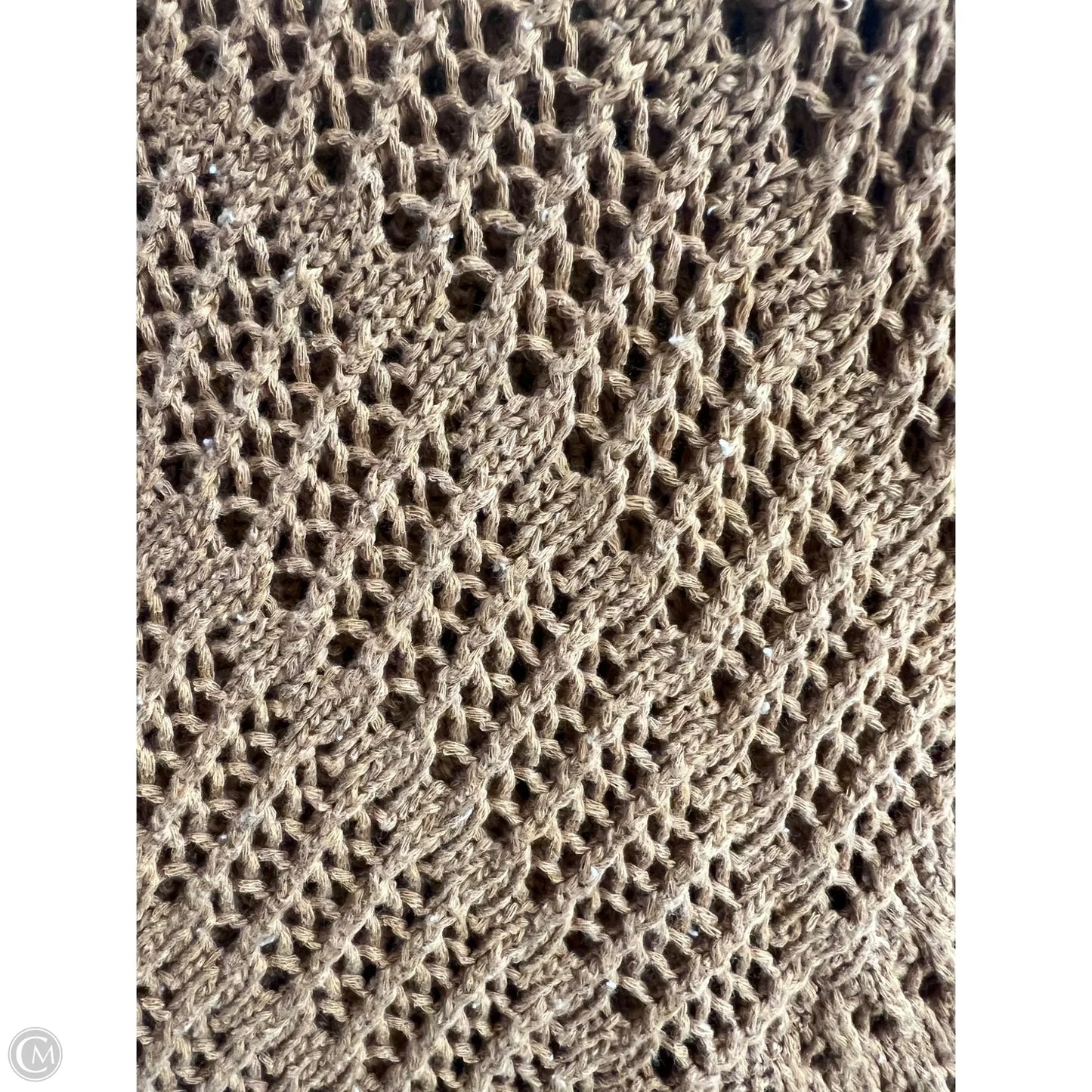 Sweater By Calvin Klein In Brown, Size: L