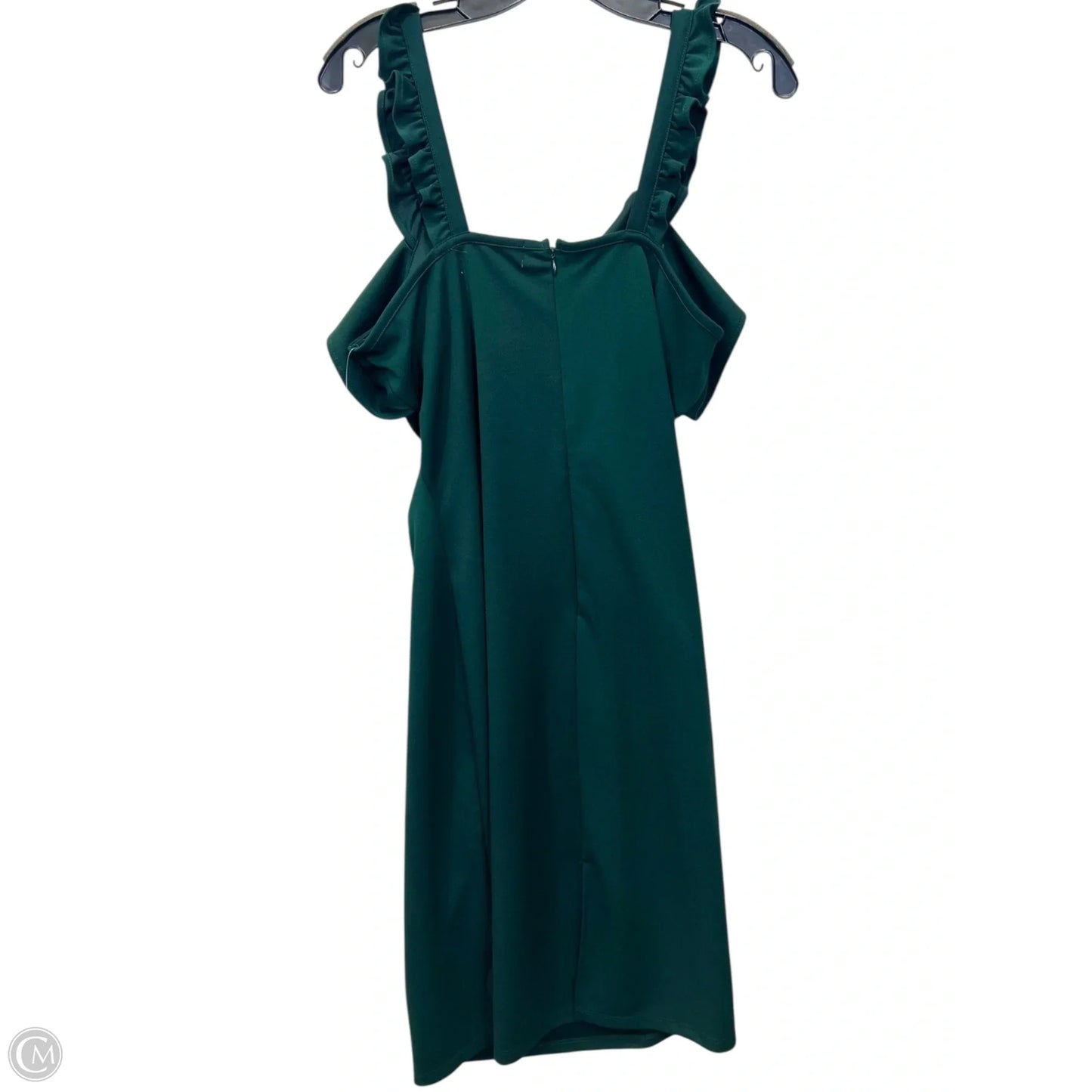 Dress Party Midi By Almost Famous In Green, Size: L