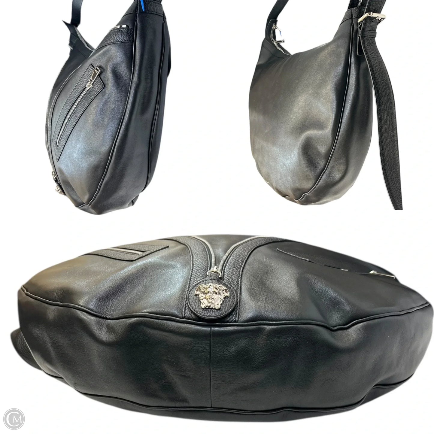 Handbag Luxury Designer By Versace, Size: Large