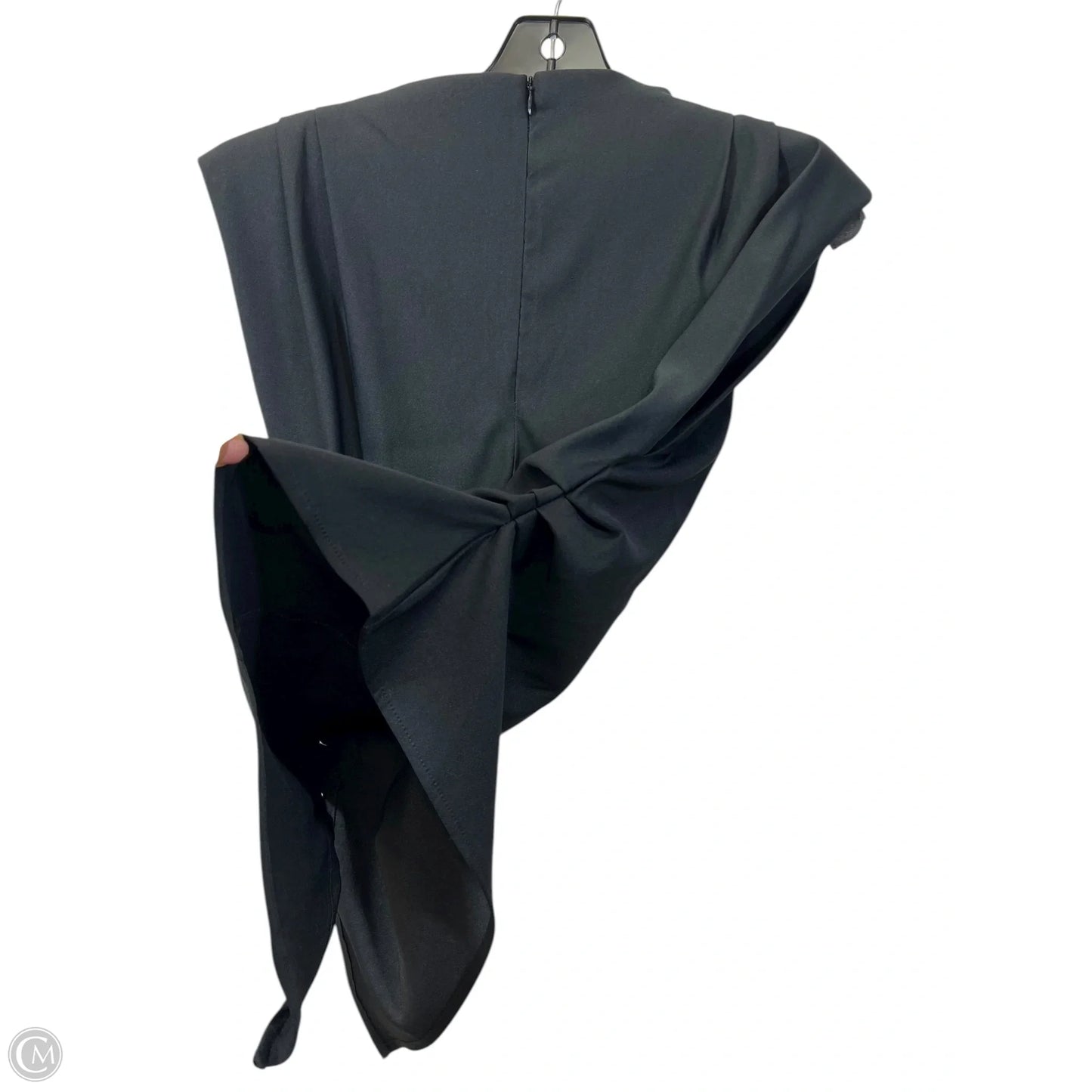 Top Short Sleeve By Zara In Black, Size: L