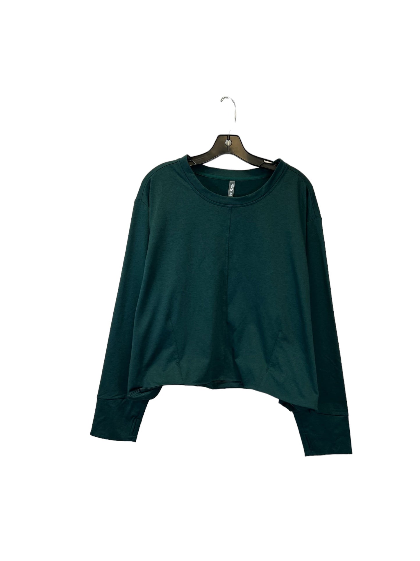 Athletic Top Long Sleeve Crewneck By Mta Pro Size: 3x
