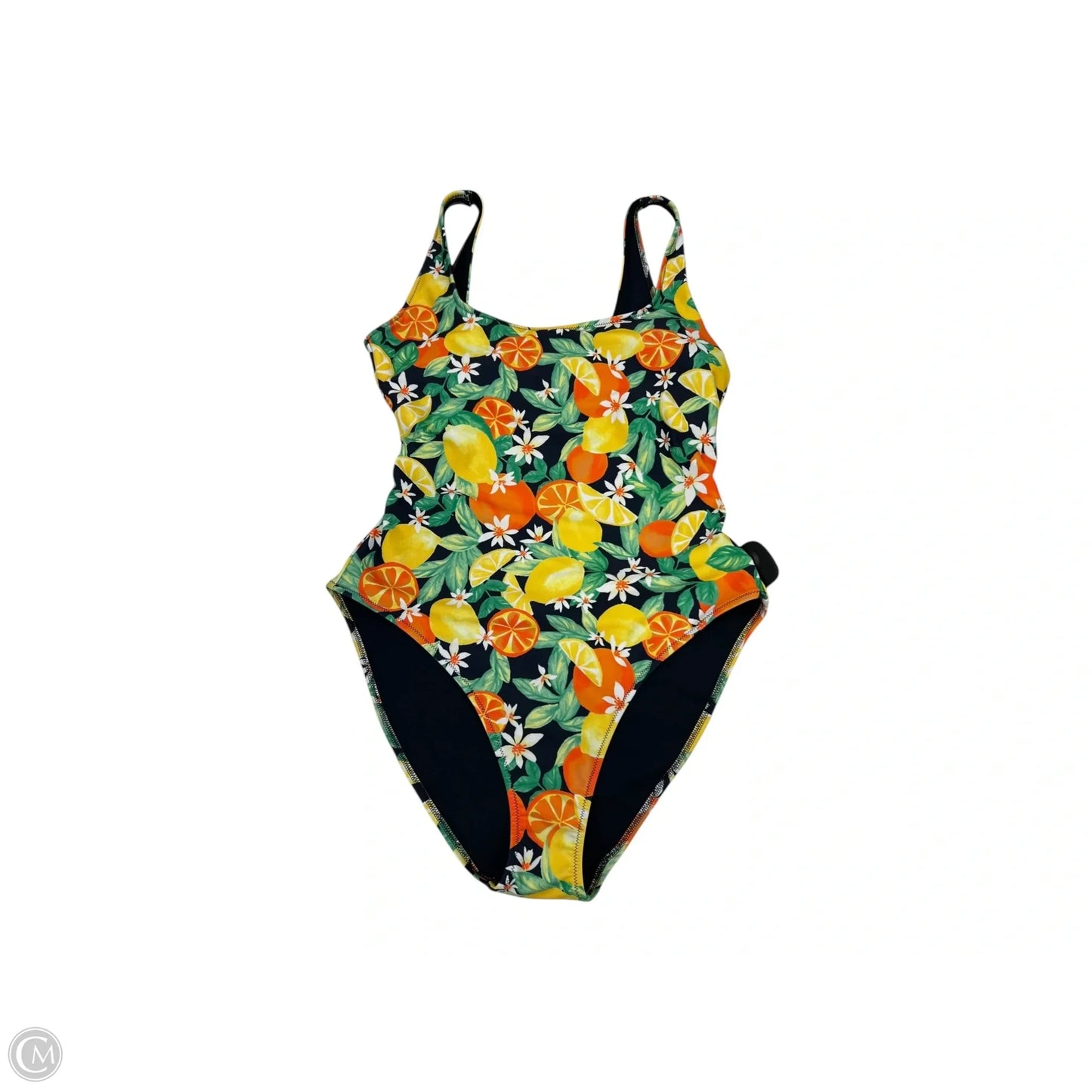 Swimsuit By Old Navy In Orange & Yellow, Size: L