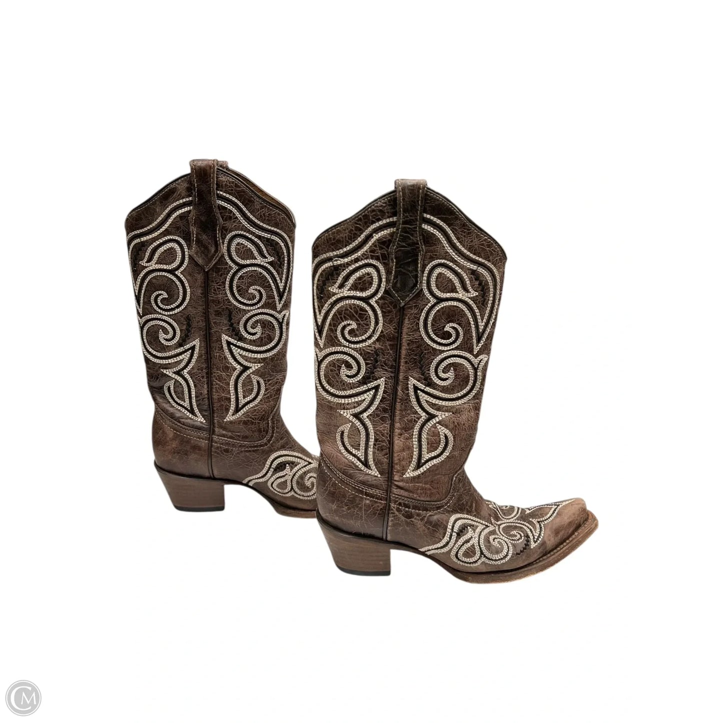 Boots Western By Circle G In Brown, Size: 9