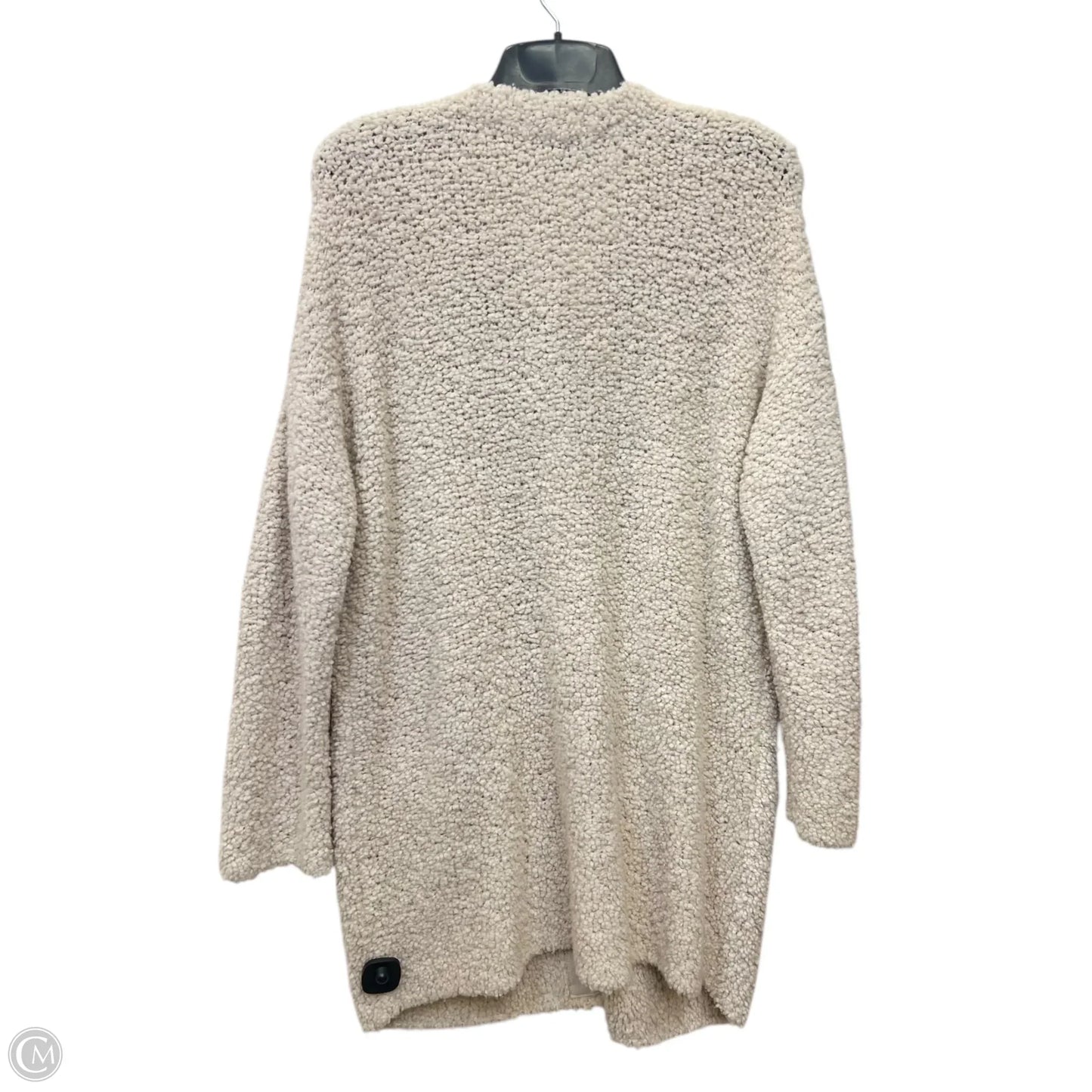 Coat Faux Fur & Sherpa By Eileen Fisher In Cream, Size: L