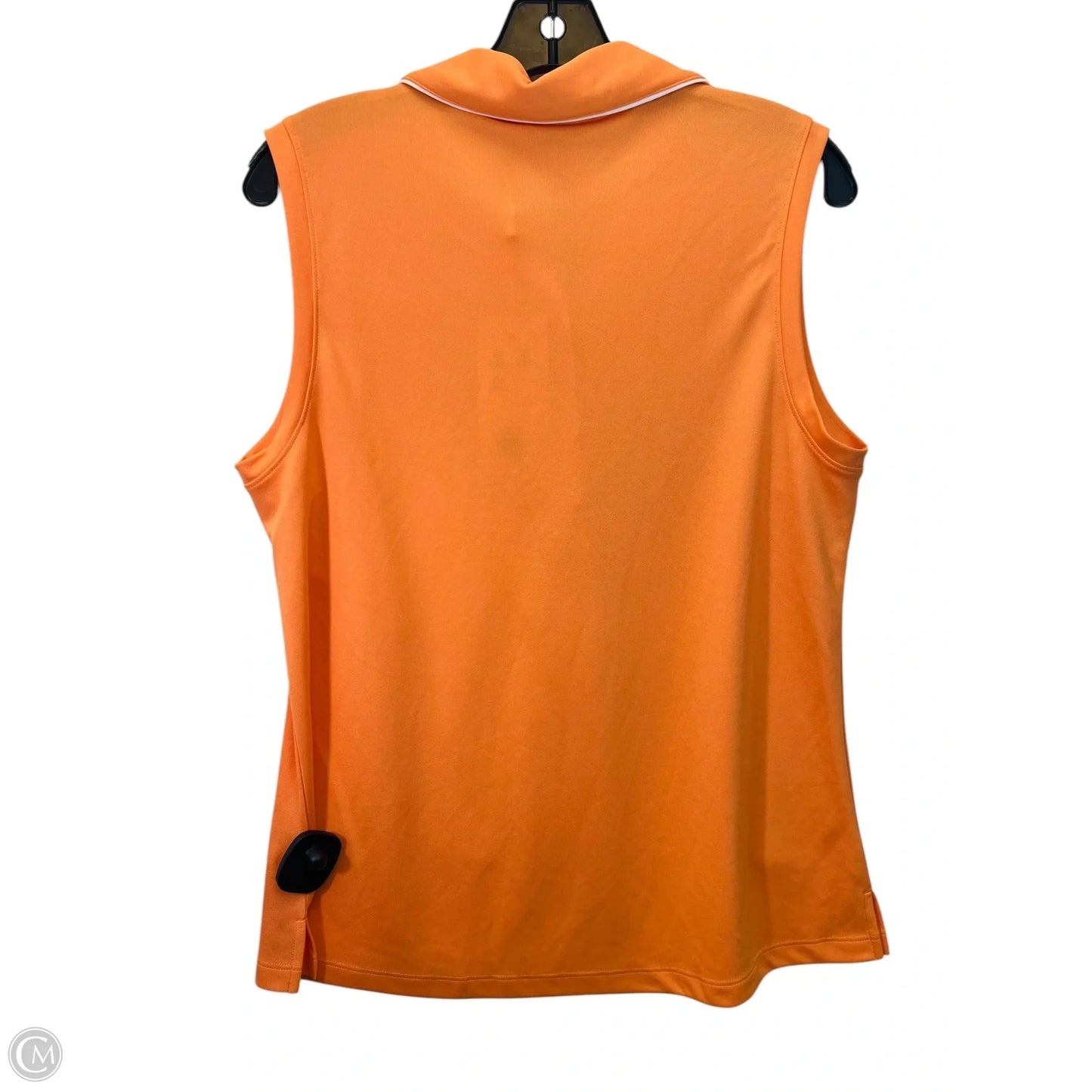 Athletic Tank Top By Lady Hagen In Orange, Size: L