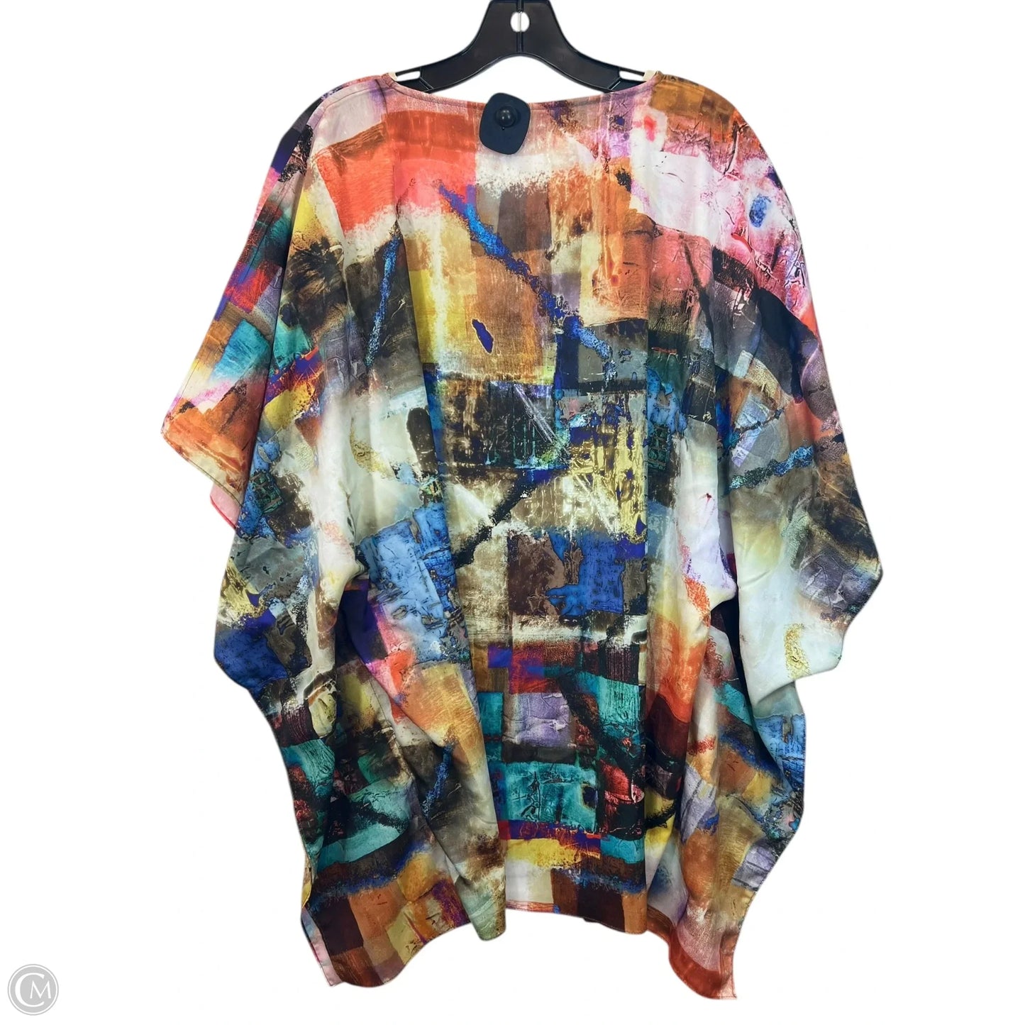 Poncho By Chicos In Multi-colored, Size: S