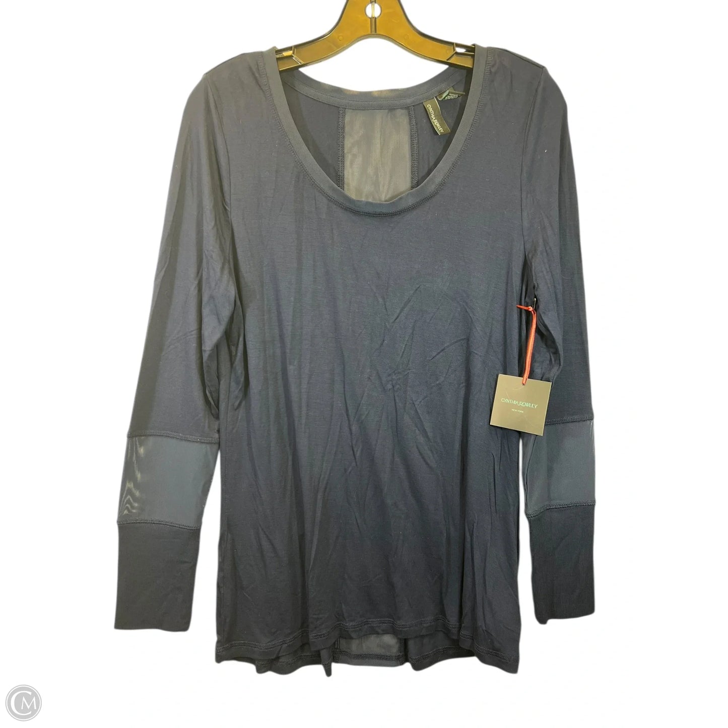 Top Long Sleeve By Cynthia Rowley In Blue, Size: L