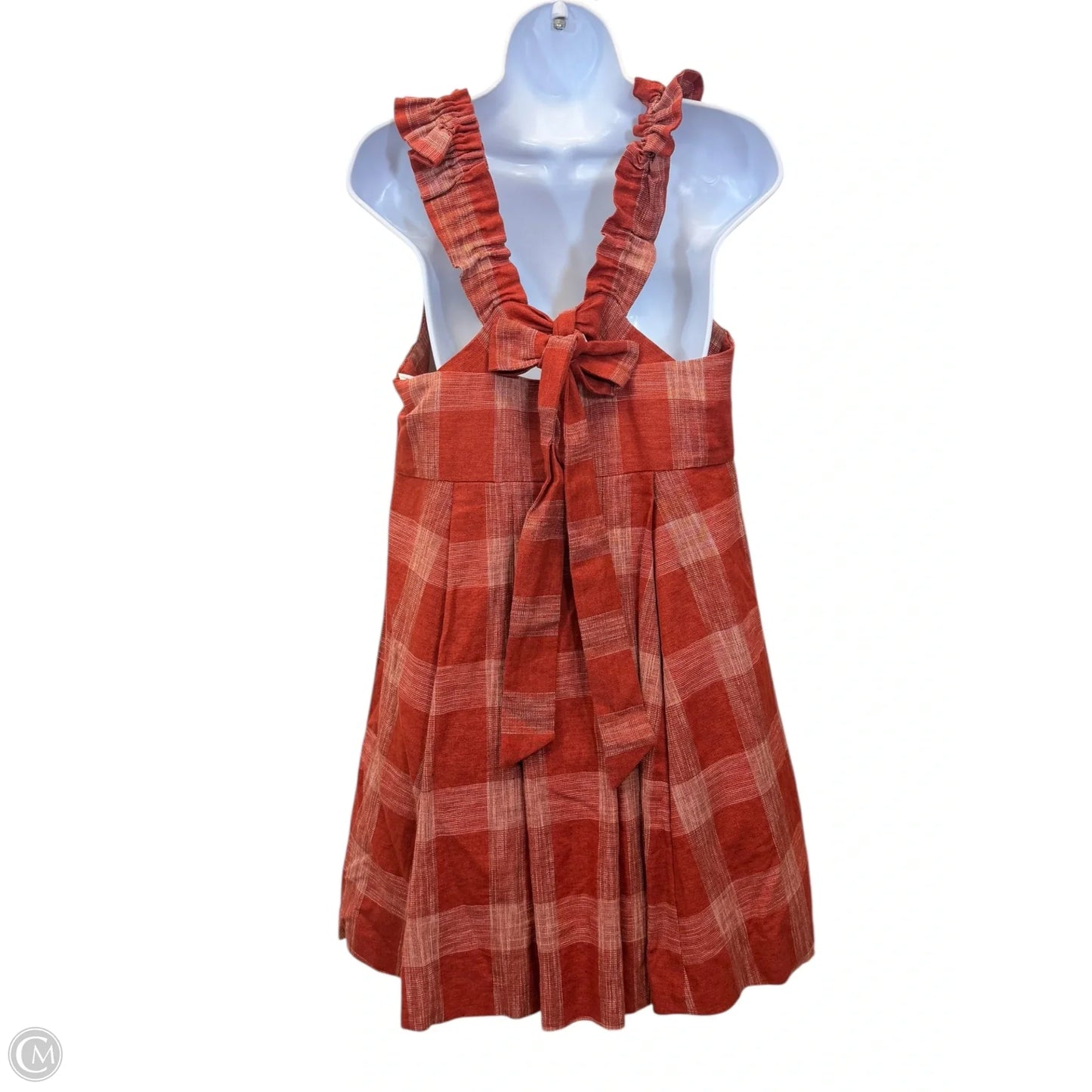 Dress Designer By Sezane In Orange, Size: M