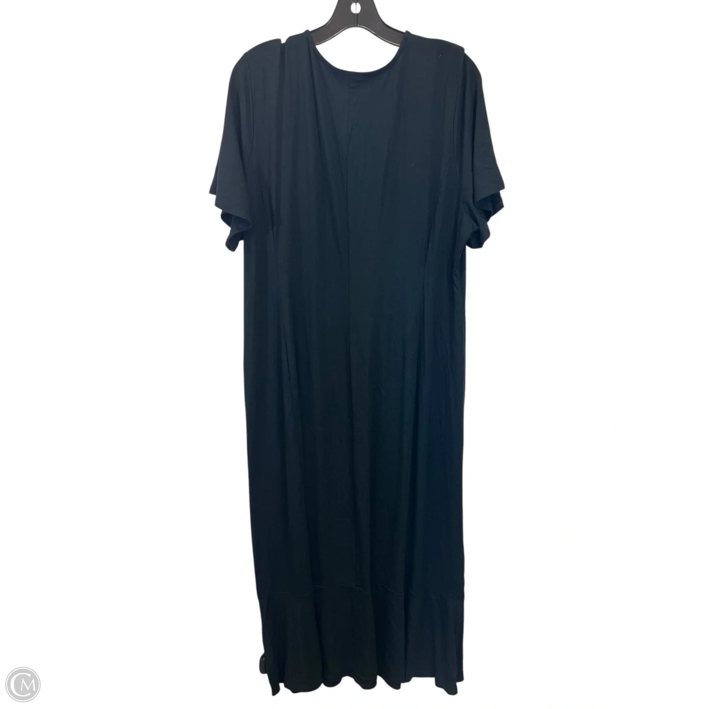 Dress Casual Maxi By J. Jill In Black, Size: Xl