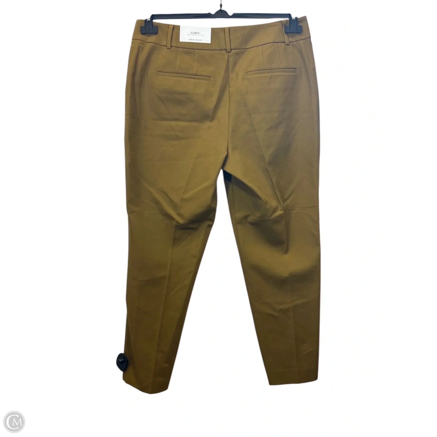 Pants Cropped By Ann Taylor In Gold, Size: 10