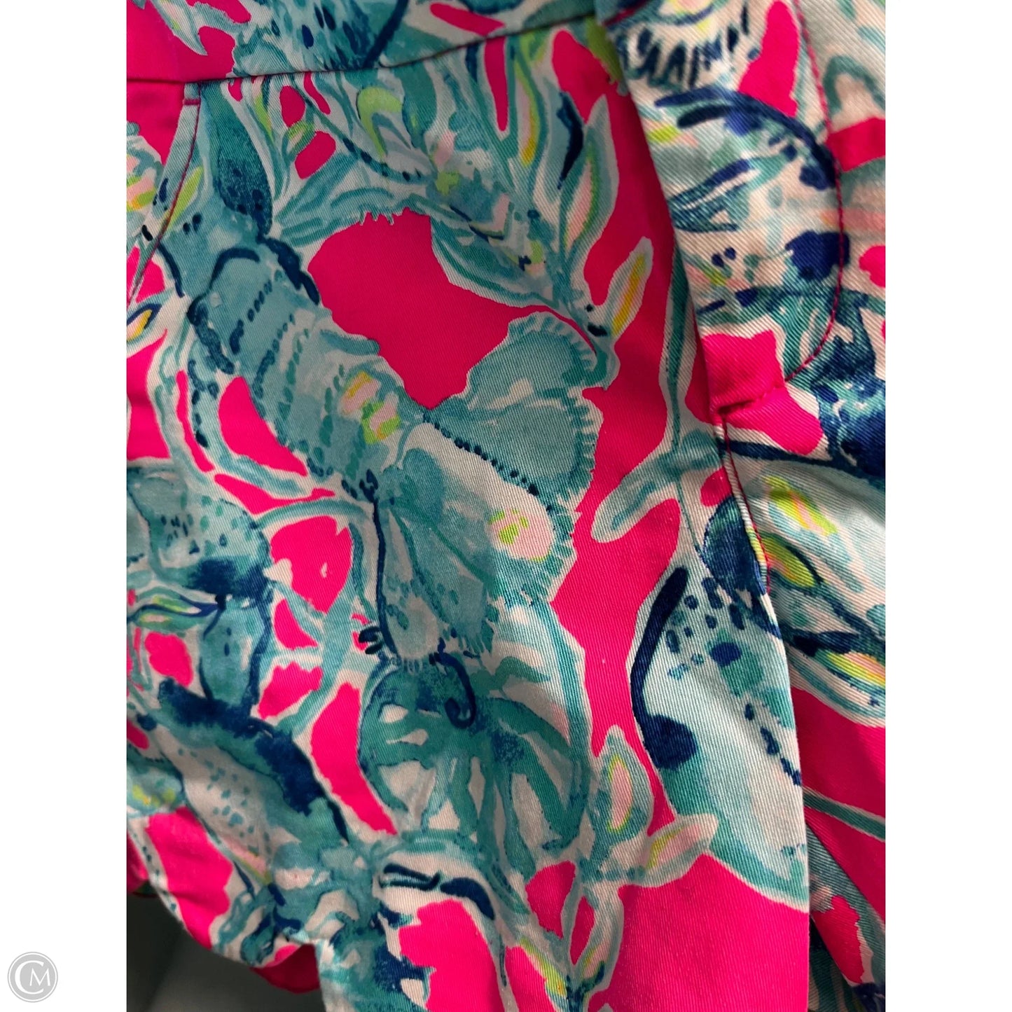 Shorts By Lilly Pulitzer In Blue & Pink, Size: 0