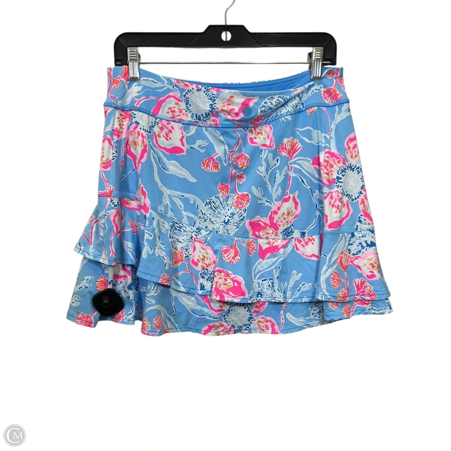 Athletic Skort By Lilly Pulitzer In Blue & Pink, Size: L