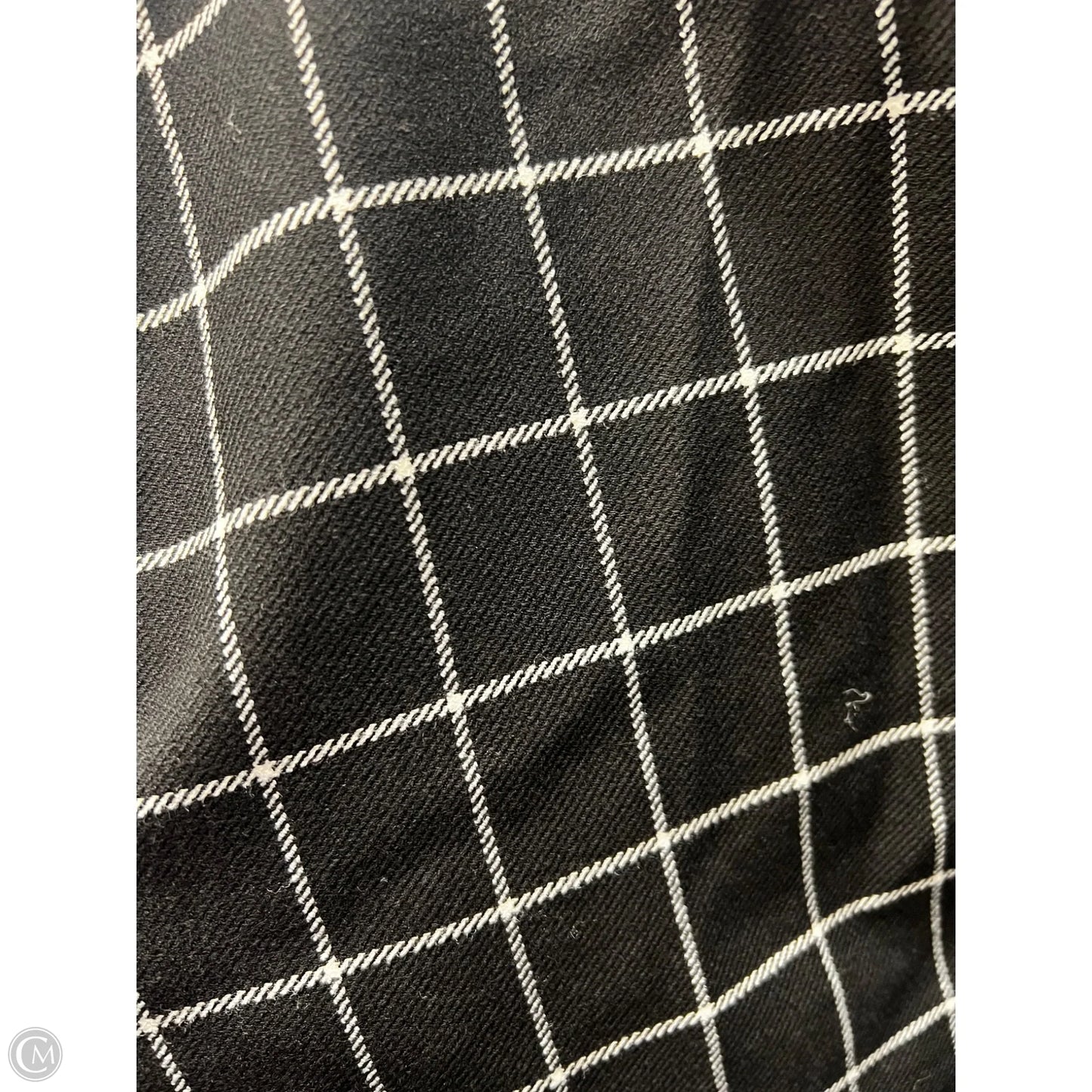 Skirt Designer By Alice + Olivia In Black & Cream, Size: Xl