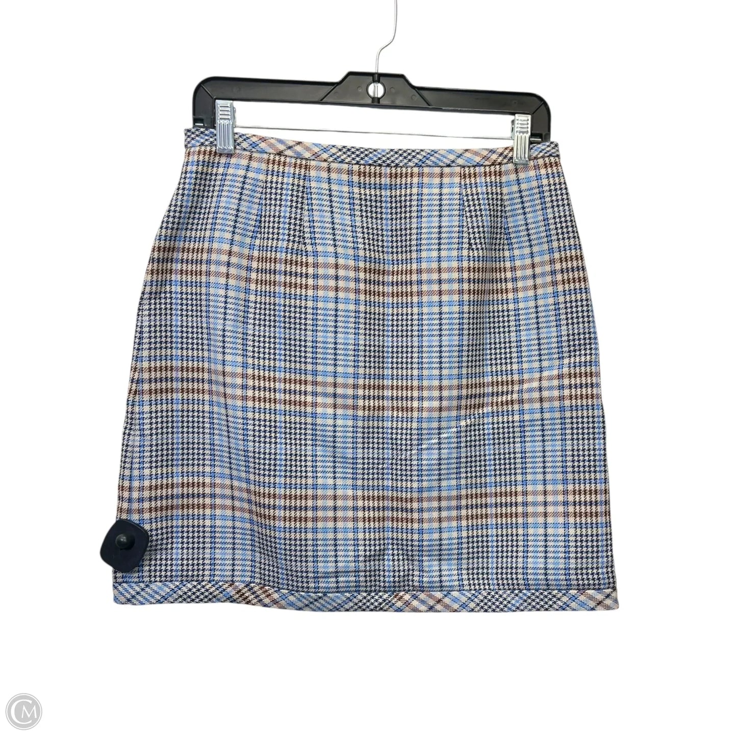 Skirt Mini & Short By Talbots In Plaid Pattern, Size: Sp