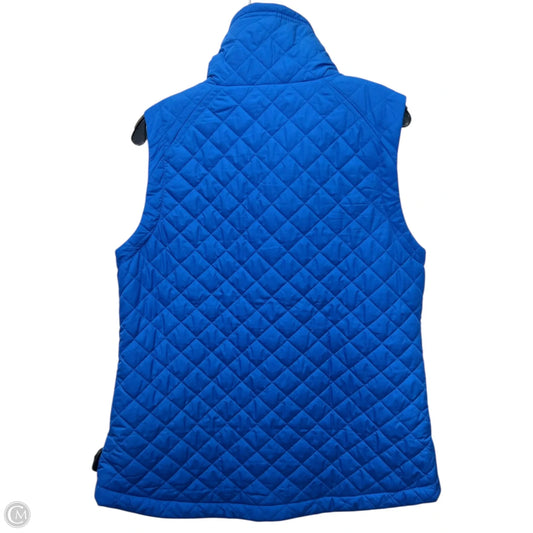 Vest Puffer & Quilted By Talbots In Blue, Size: M