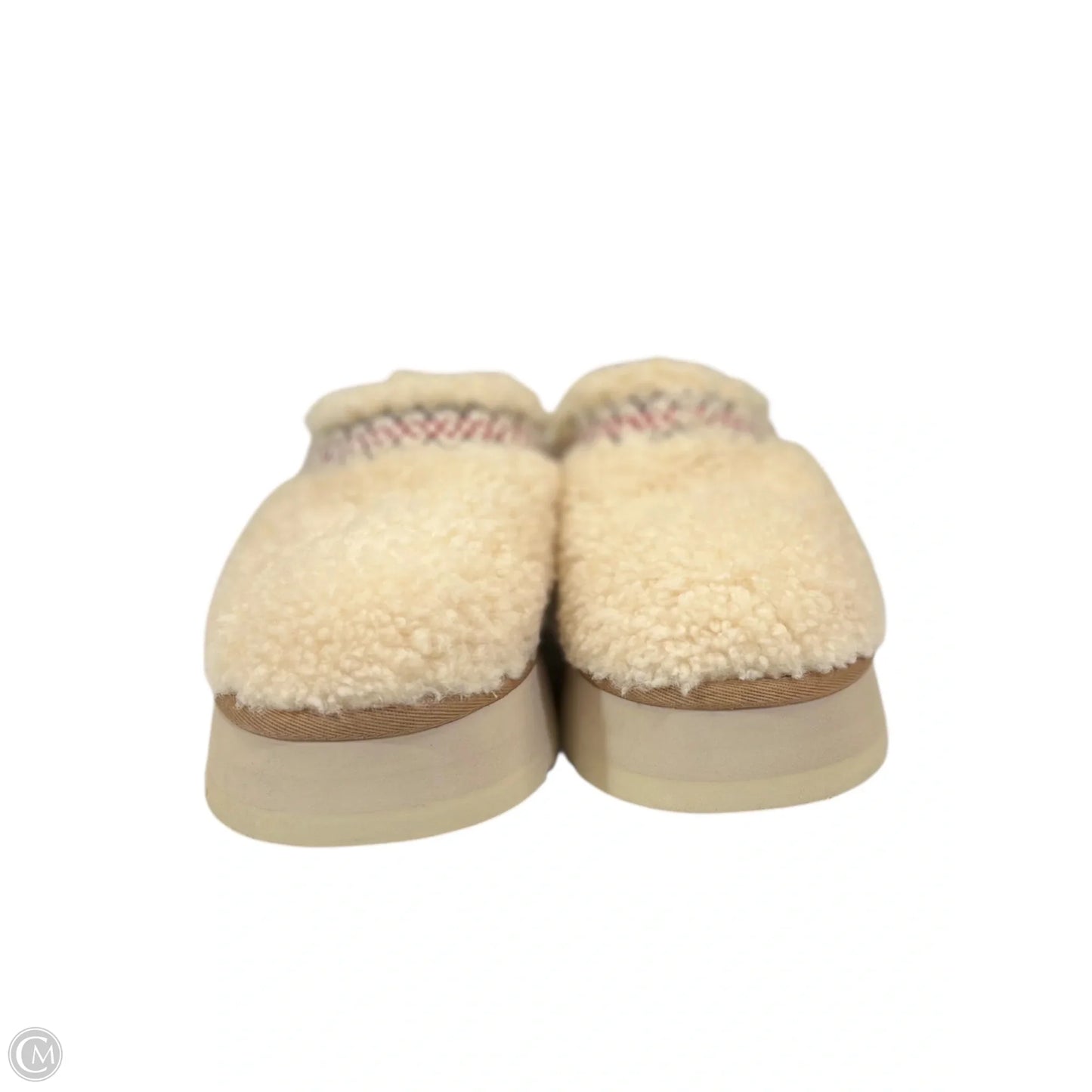 Shoes Heels Platform By Ugg In Cream & Red, Size: 10