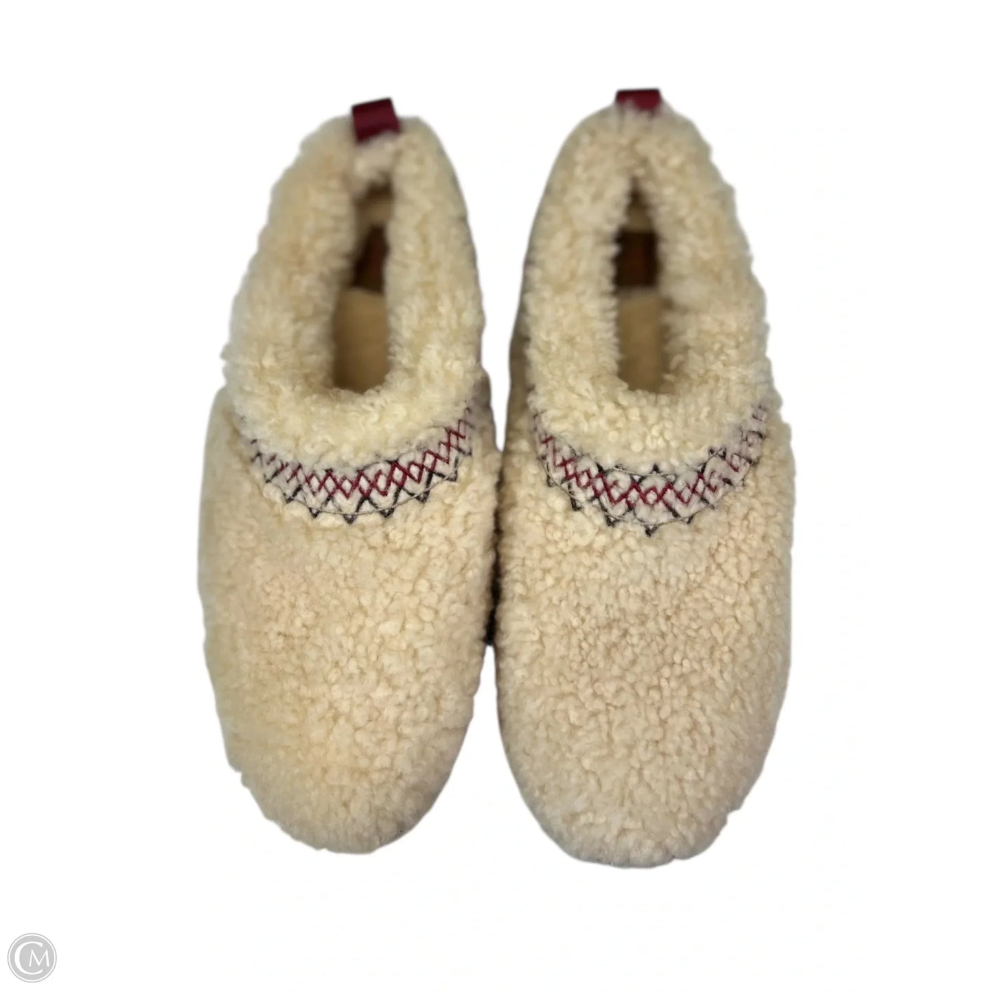 Shoes Heels Platform By Ugg In Cream & Red, Size: 10