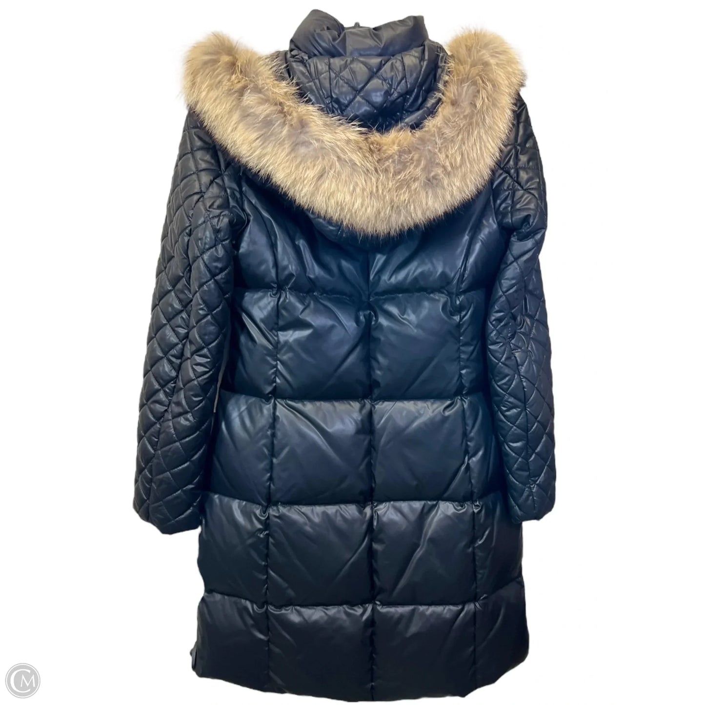 Coat Puffer & Quilted By Andrew Marc In Black, Size: M
