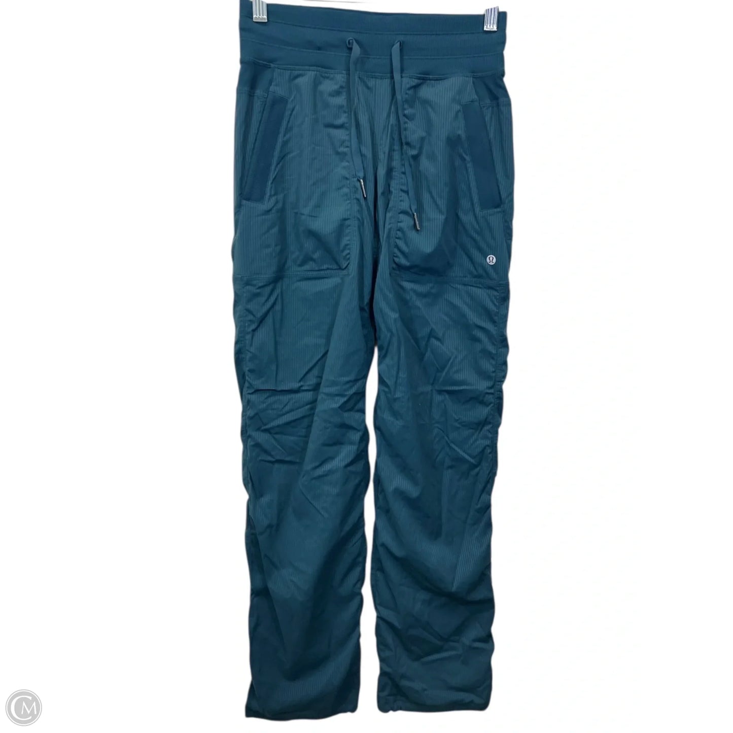 Athletic Pants By Lululemon In Teal, Size: 2