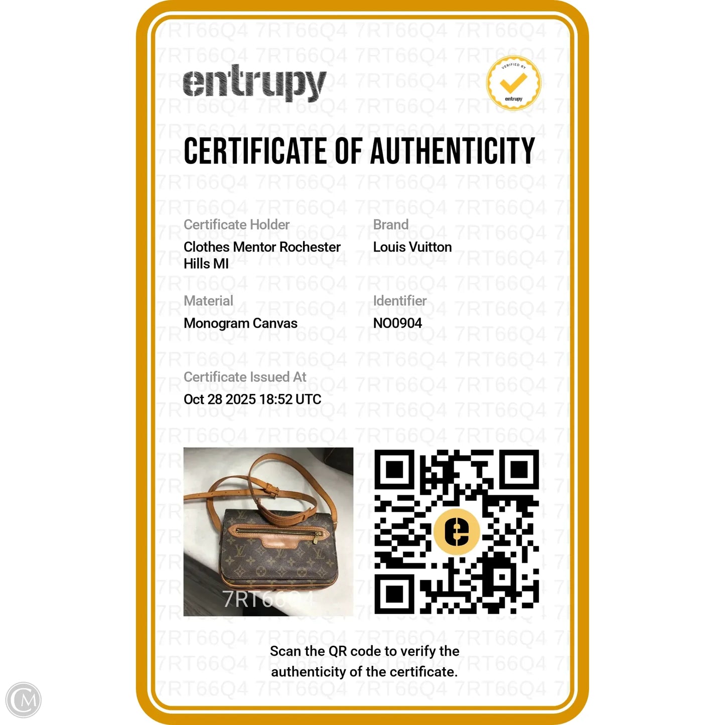 Crossbody Luxury Designer By Louis Vuitton, Size: Medium