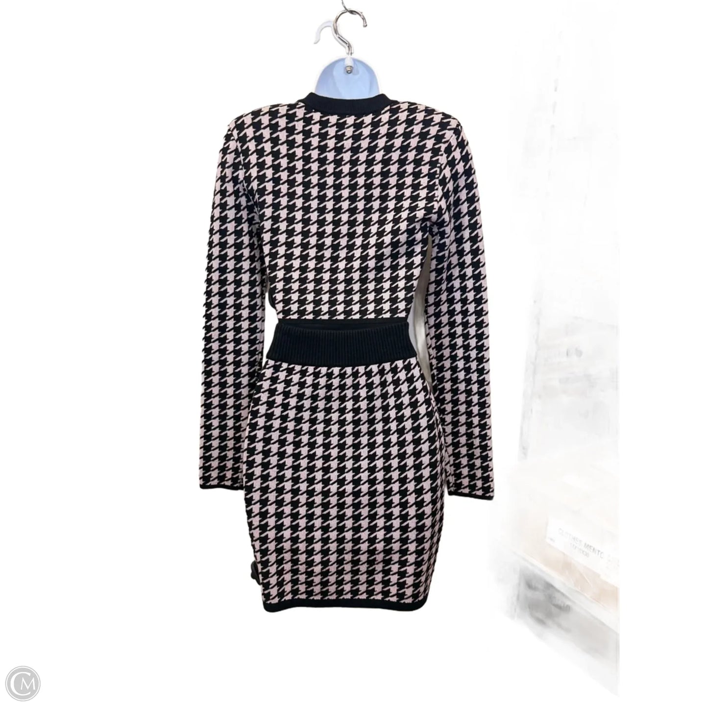 Skirt Set 2pc By Express In Black & Pink, Size: S