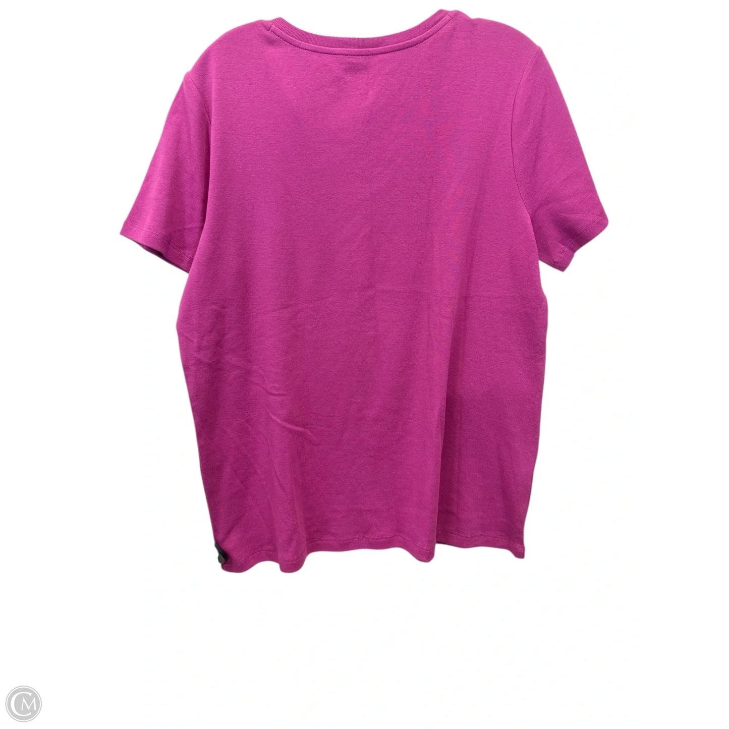Top Short Sleeve By Chicos In Purple, Size: Xl