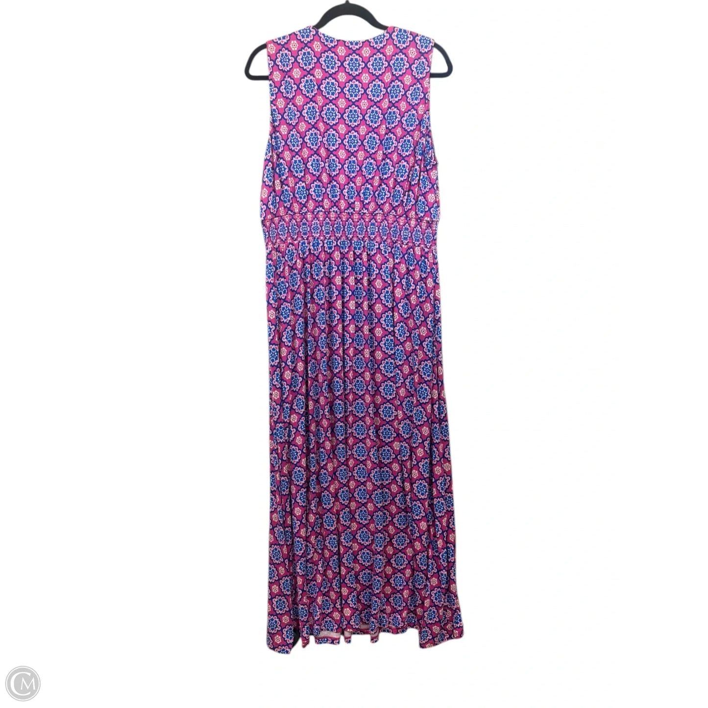 Dress Casual Maxi By Boden In Pink & Purple, Size: L