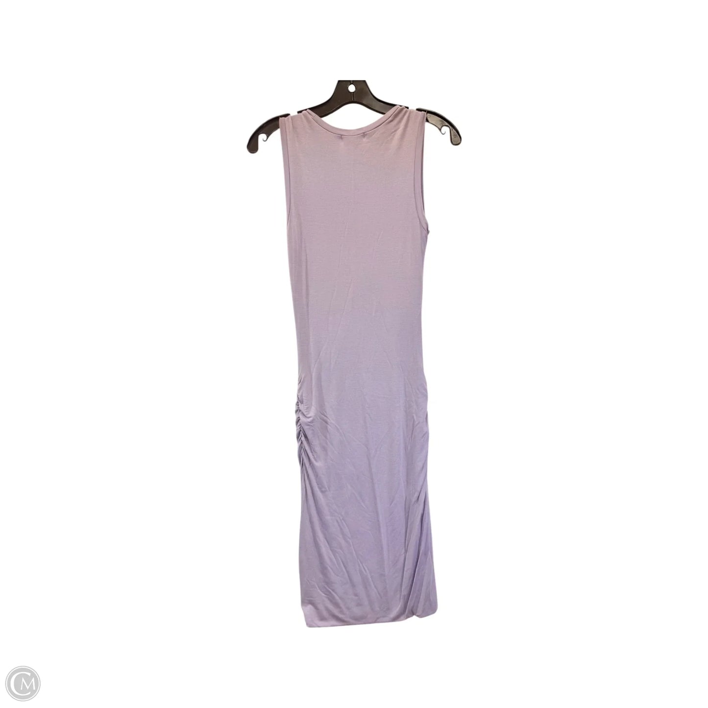Dress Casual Midi By Leith In Purple, Size: Xxs