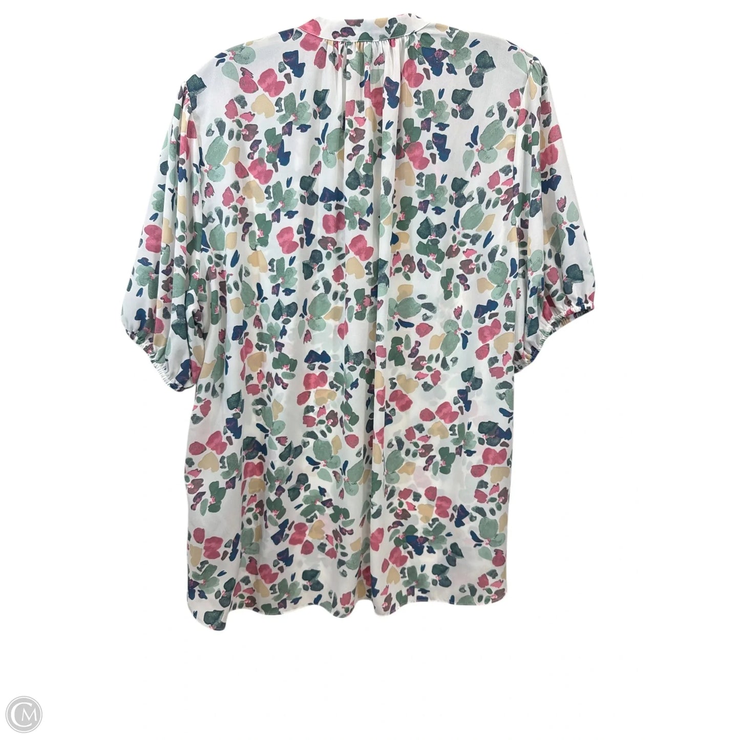 Top Short Sleeve By Not Your Daughters Jeans In Floral Print, Size: S
