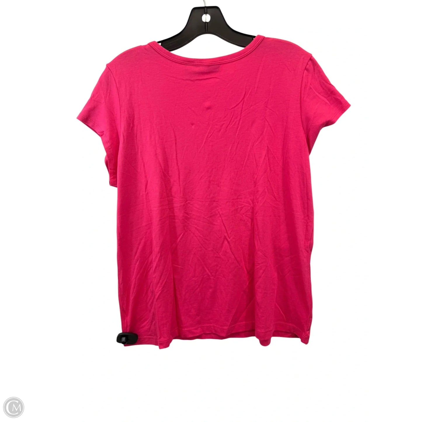 Top Short Sleeve Basic By Tahari In Pink, Size: Xl