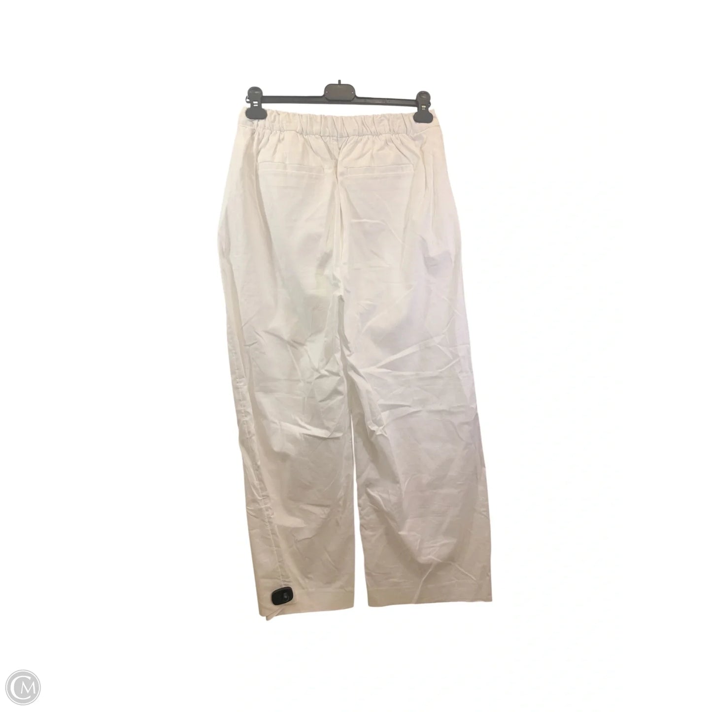 Pants Wide Leg By Banana Republic In White, Size: L