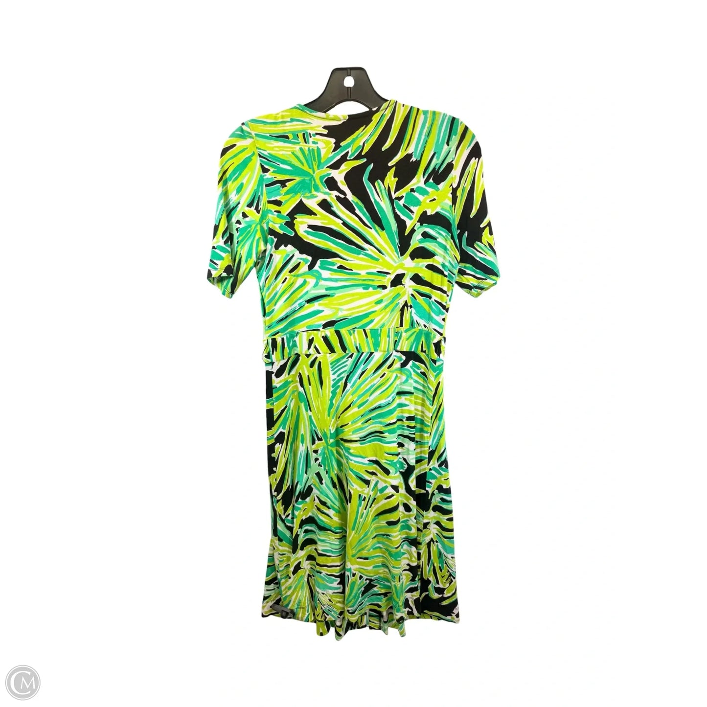 Dress Designer By Lilly Pulitzer In Black & Green, Size: S