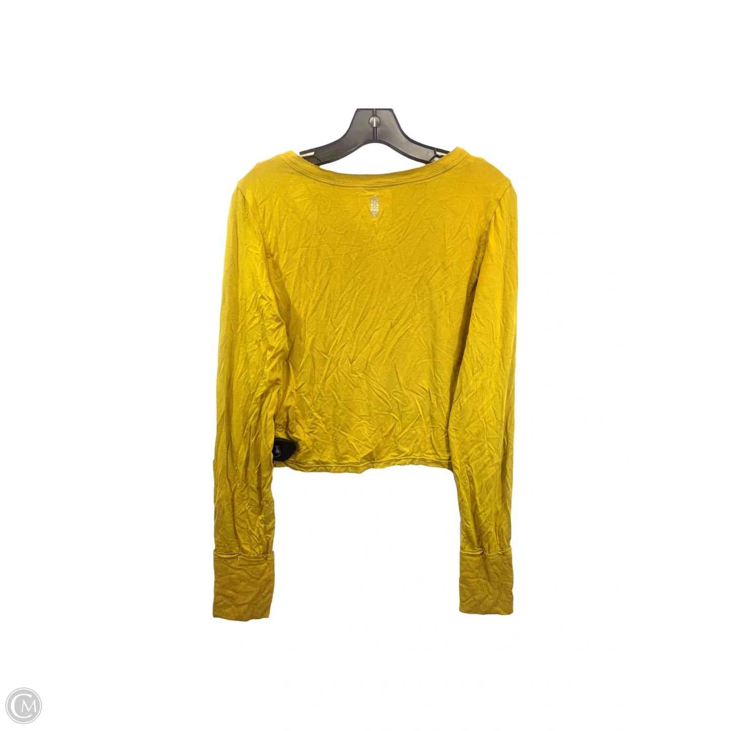 Top Long Sleeve By Free People In Green, Size: Xl