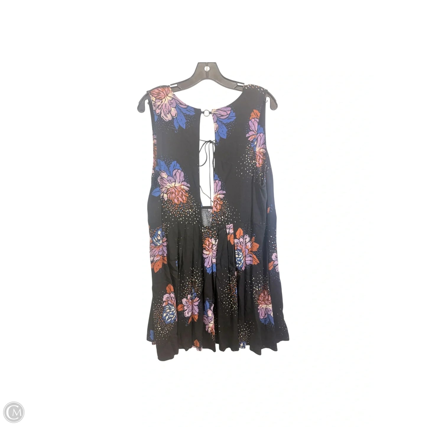 Dress Casual Short By Free People In Black & Blue, Size: L