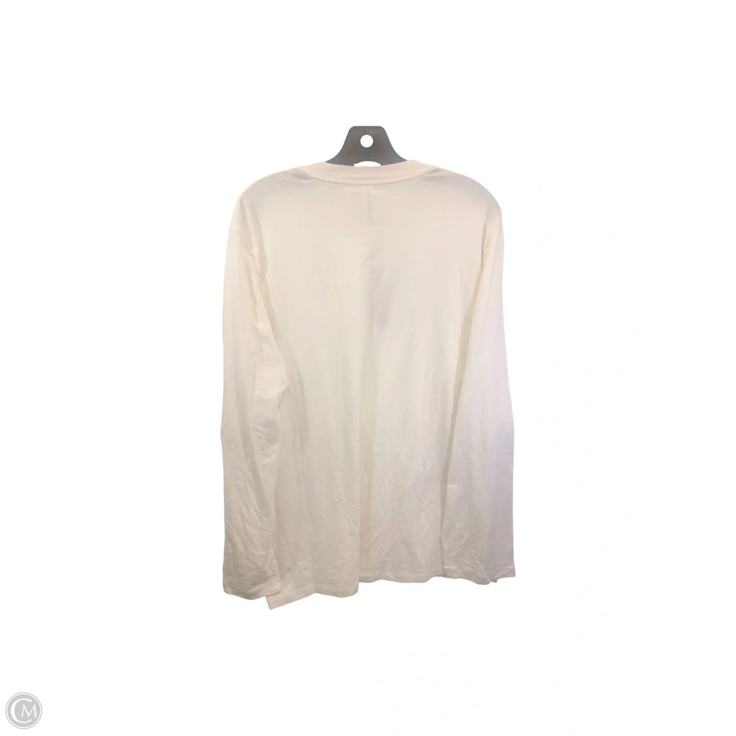 Top Long Sleeve Basic By Skims In Cream, Size: L