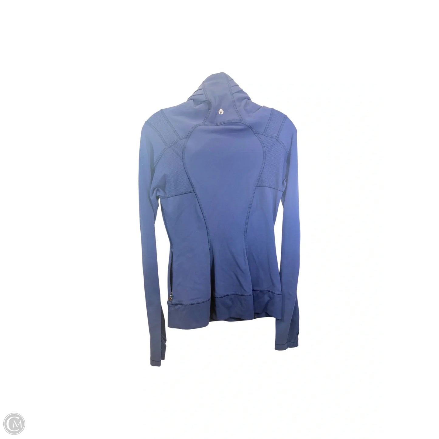Athletic Jacket By Lululemon In Navy, Size: 4