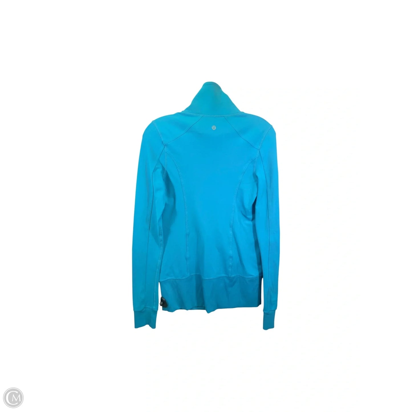 Athletic Jacket By Lululemon In Blue, Size: 6